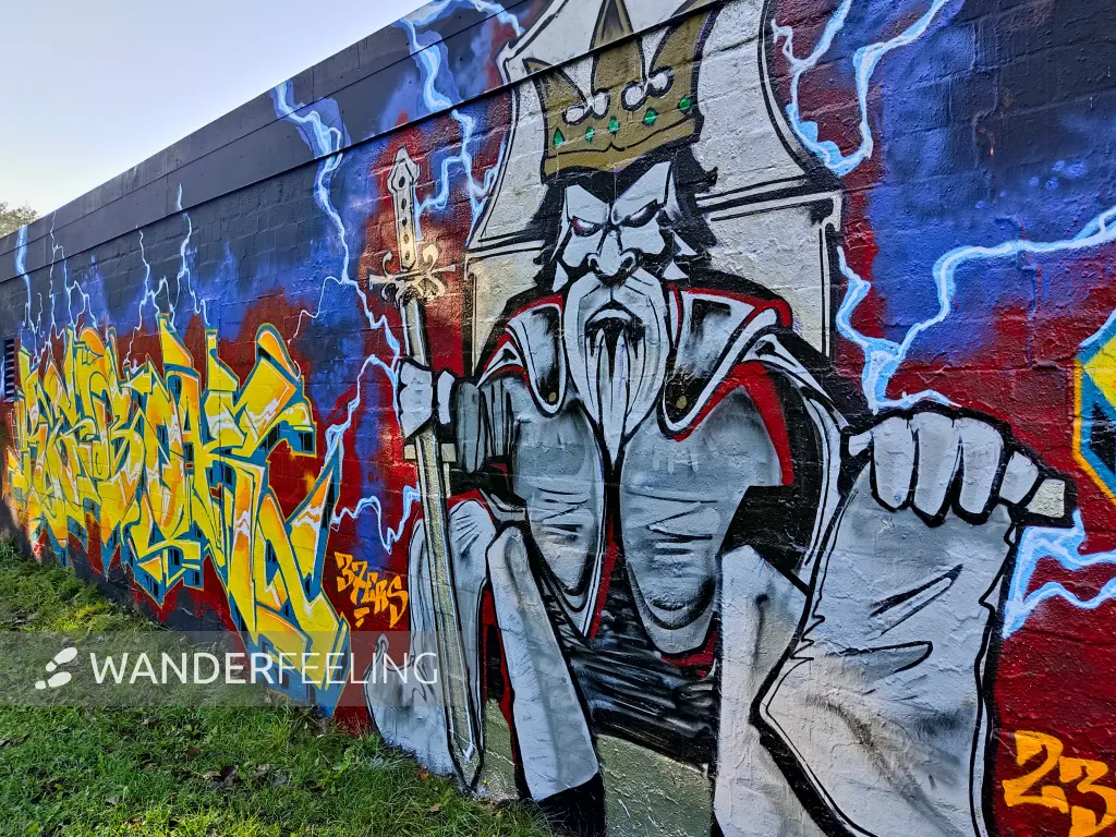202309240-07 - Street Art im Bürgerpark Henstedt-Ulzburg, Schleswig-Holstein, Deutschland
