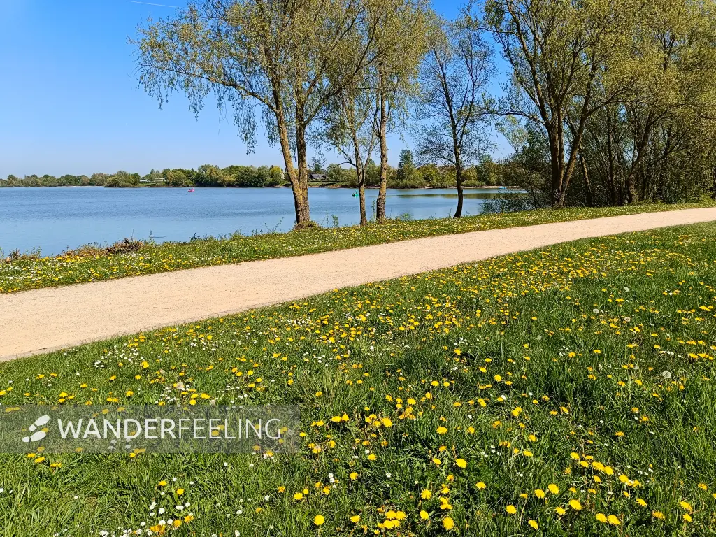 202604250-21 - Uferweg am Südsee bei Xanten, Niederrhein, Nordrhein-Westfalen, Deutschland