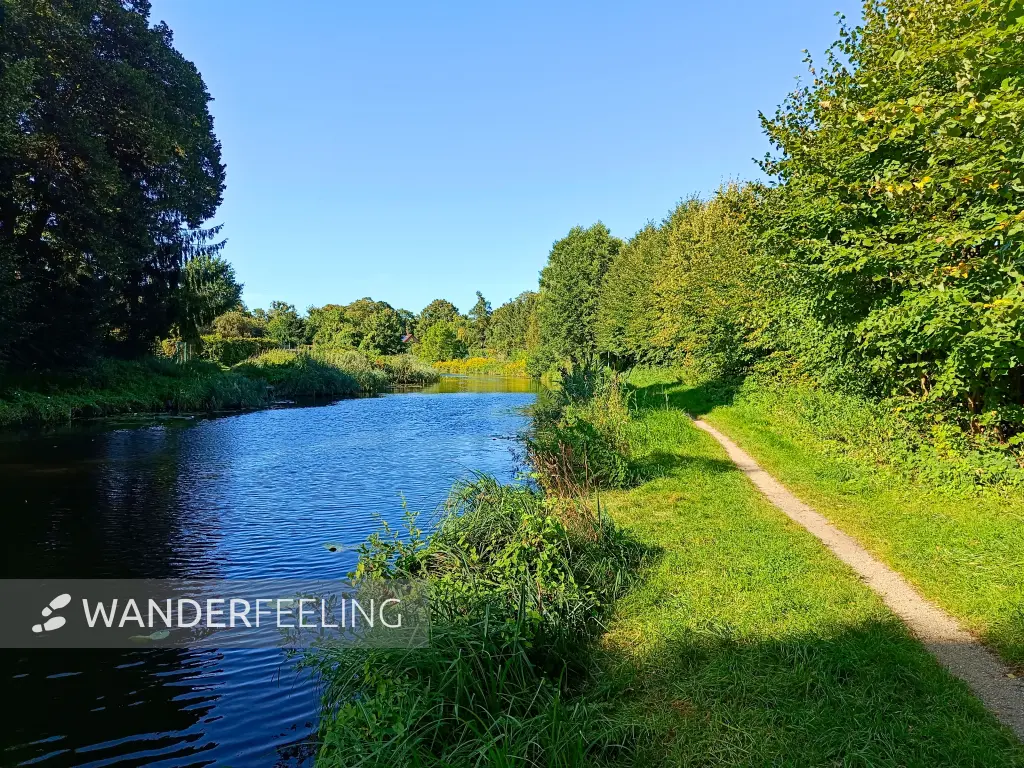 202508160-30 - Uferweg am Templiner Kanal bei Templin, Uckermark, Brandenburg, Deutschland