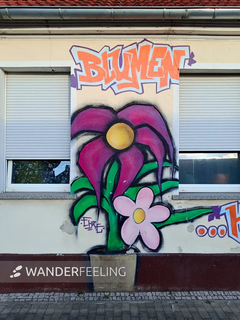 202508180-23 - Wandbild in Luckenwalde, Fläming, Brandenburg, Deutschland