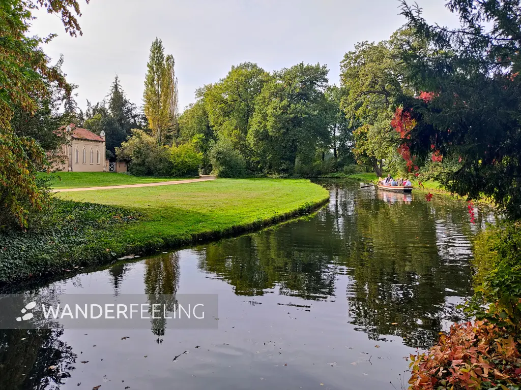202310110-12 - Wolfskanal im Wörlitzer Park bei Wörlitz, Anhalt-Dessau-Wittenberg, Sachen-Anhalt, Deutschland