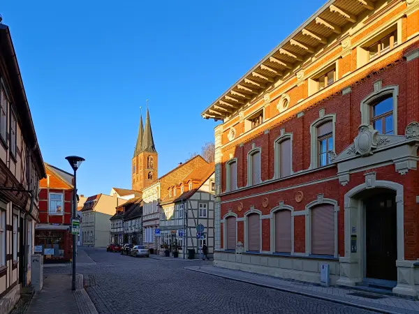 202511210-11 - Altes Postamt in Stendal, Altmark, Sachsen-Anhalt, Deutschland