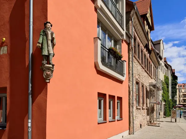 202308090-16 - Altstadthäuser in Halle, Sachsen-Anhalt, Deutschland