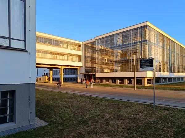 202603030-31 - Bauhaus in Dessau, Anhalt-Dessau-Wittenberg, Sachsen-Anhalt, Deutschland