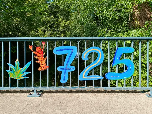 202506110-27 - Brücke über das Mühlenfließ in Himmelpfort, Ruppiner Seenland, Brandenburg, Deutschland