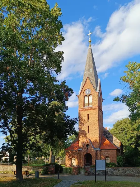 202607280-13 - Dorfkirche in Großziethen, Fläming, Brandenburg, Deutschland