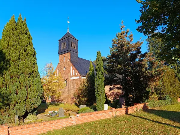 202610190-24 - Dorfkirche Pieskow, Seenland Oder-Spree, Brandenburg, Deutschland