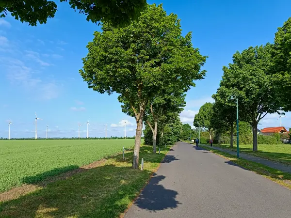 202505030-08 - Dorfstraße in Wernitz, Havelland, Brandenburg, Deutschland