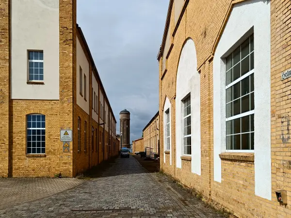 202404240-17 - Ehemalige Filmfabrik in Wolfen, Anhalt-Dessau-Wittenberg, Sachsen-Anhalt, Deutschland