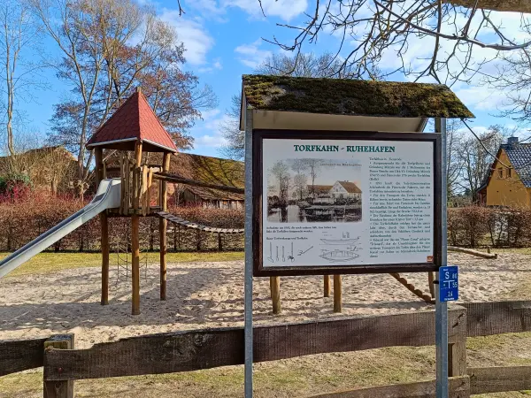 202603120-18 - Ehemaliger Torfkahn-Ruhehafen in Mützel, Elbe-Börde-Heide, Sachsen-Anhalt, Deutschland