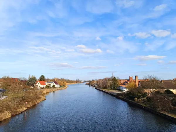 202603120-25 - Elbe-Havel-Kanal in Genthin, Elbe-Börde-Heide, Sachsen-Anhalt, Deutschland