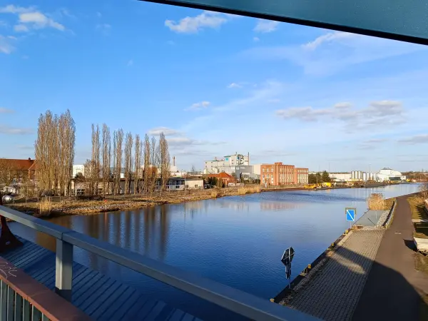 202603120-31 - Elbe-Havel-Kanal und Waschmittelwerk in Genthin, Elbe-Börde-Heide, Sachsen-Anhalt, Deutschland