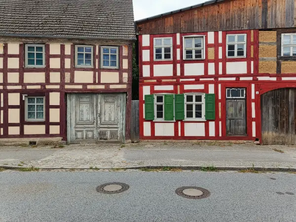 202609040-32 - Fachwerkhäuser in Trebbin, Fläming, Brandenburg, Deutschland