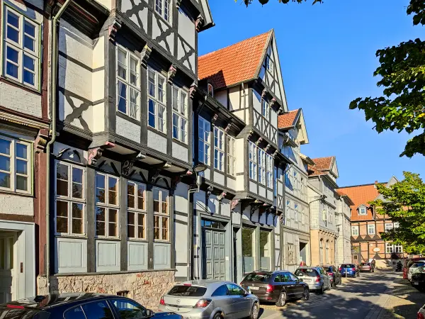 202210040-54 - Fachwerkhäuser in Wolfenbüttel, Niedersachsen, Deutschland