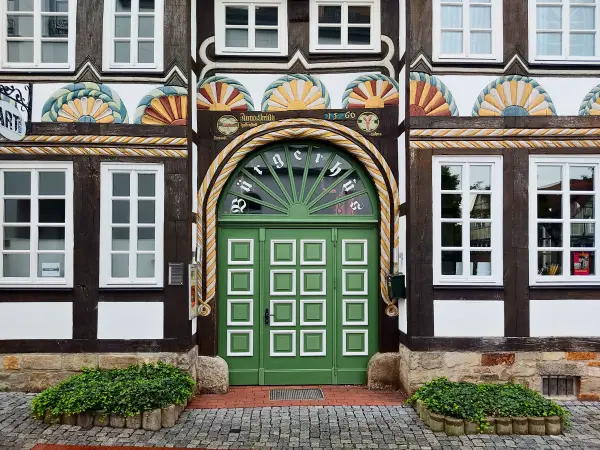 202308151-15 - Fachwerkhaus in Hameln, Weserbergland, Niedersachsen, Deutschland
