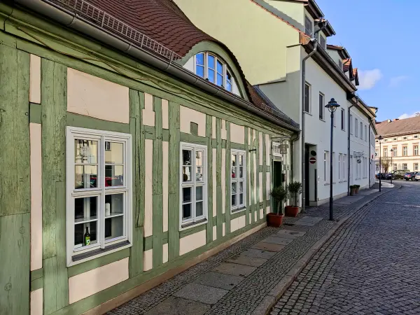 202310230-03 - Fachwerkhaus in Lübbenau, Spreewald, Brandenburg, Deutschland