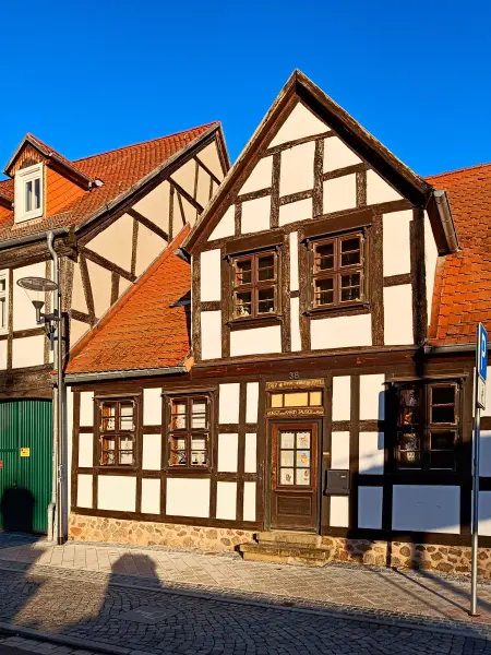 202511210-26 - Fachwerkhaus in Stendal, Altmark, Sachsen-Anhalt, Deutschland