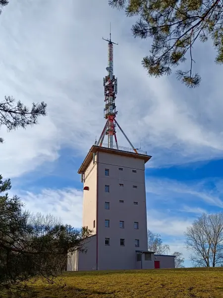 202603020-23 - Fernmeldeturm auf dem Wachtelberg bei Phöben, Havelland, Brandenburg, Deutschland