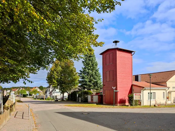 202310170-26 - Feuerwache in Zempin, Usedom, Mecklenburg-Vorpommern, Deutschland