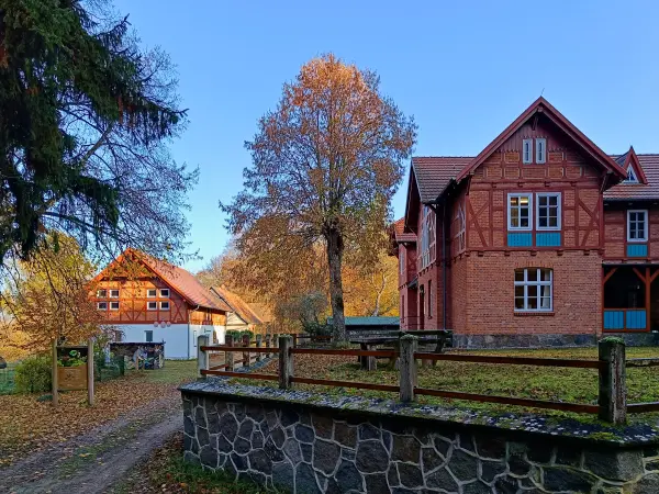 202511070-02 - Forsthaus Serrahn im Müritz-Nationalpark, Mecklenburgische Seenplatte, Mecklenburg-Vorpommern, Deutschland