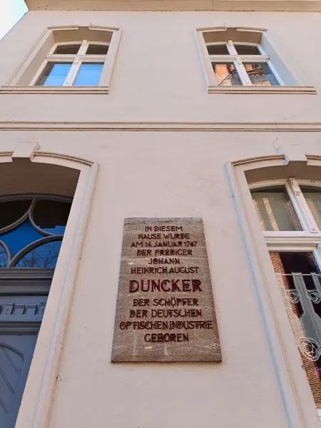 202603230-17 - Geburtshaus von Johann Heinrich August Duncker in Rathenow, Havelland, Brandenburg, Deutschland