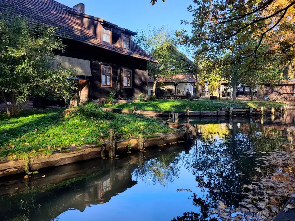 202311040-16 - Hafen in Lehde, Spreewald, Brandenburg, Deutschland
