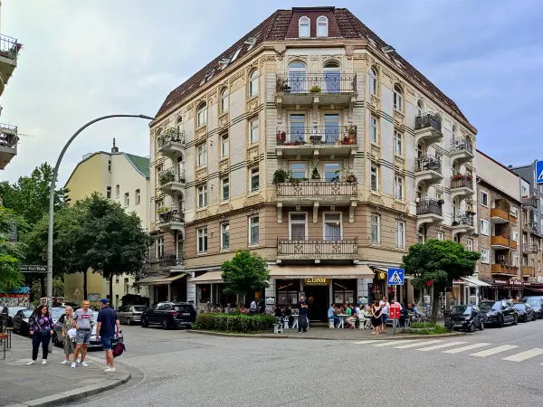 202308231-14 - Haus im Portugiesenviertel, Hamburg, Deutschland