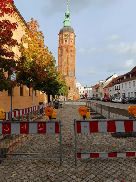 202610140-40 - Hausmannsturm am Marktplatz in Luckau, Brandenburg, Deutschland