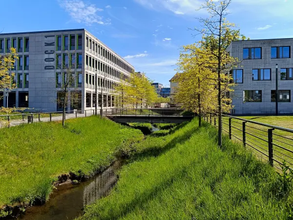 202604280-22 - Hörder Bach in Dortmund, Ruhrgebiet, Nordrhein-Westfalen, Deutschland