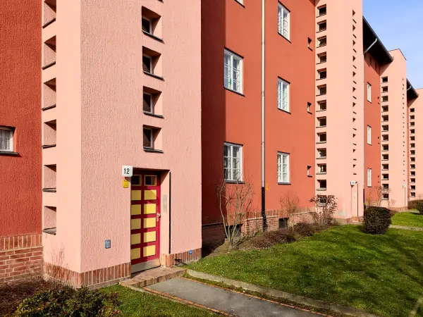 202303080-02 - Hufeisensiedlung in Britz, Berlin, Deutschland