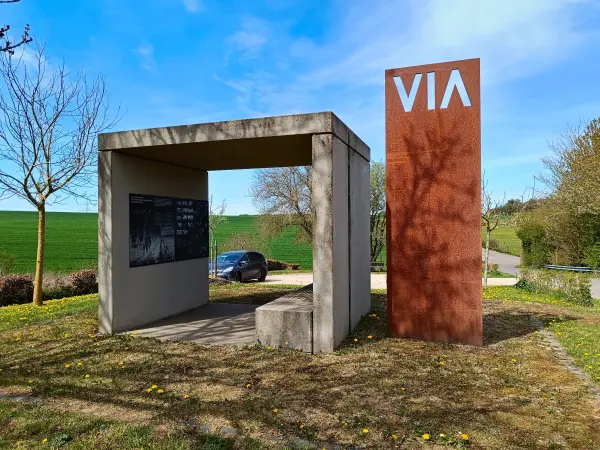202604270-24 - Informationstafel Agrippastraße bei Nettersheim, Eifel, Nordrhein-Westfalen, Deutschland