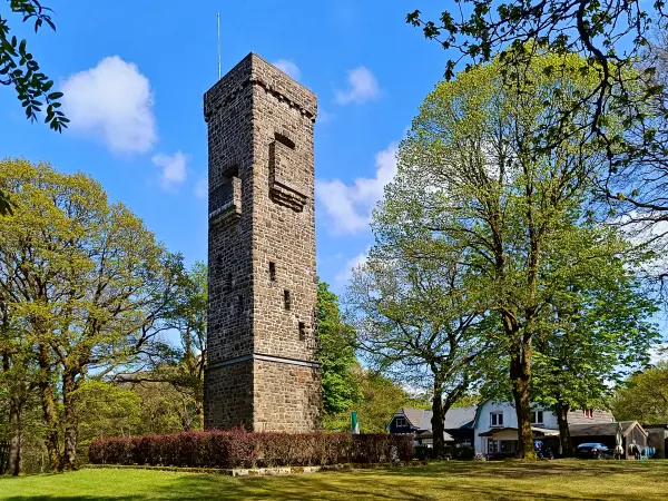 202604210-16 - Kaiser-Friedrich-Turm im Stadtwald Hagen, Ruhrgebiet, Nordrhein-Westfalen, Deutschland