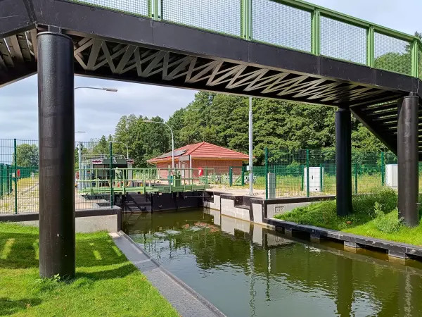 202508160-02 - Kannenburger Schleuse bei Hammelspring, Uckermark, Brandenburg, Deutschland