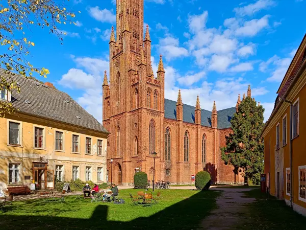 202509300-16 - Klosterkirche in der Inselstadt Malchow, Mecklenburgische Seenplatte, Mecklenburg-Vorpommern, Deutschland