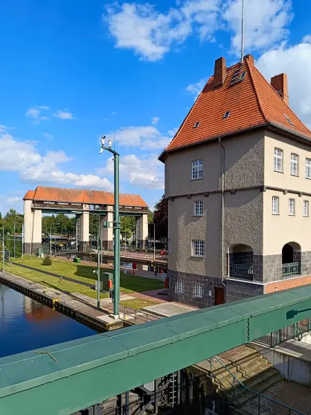 202505240-01 - Machnower Schleuse in Kleinmachnow, Brandenburg, Deutschland
