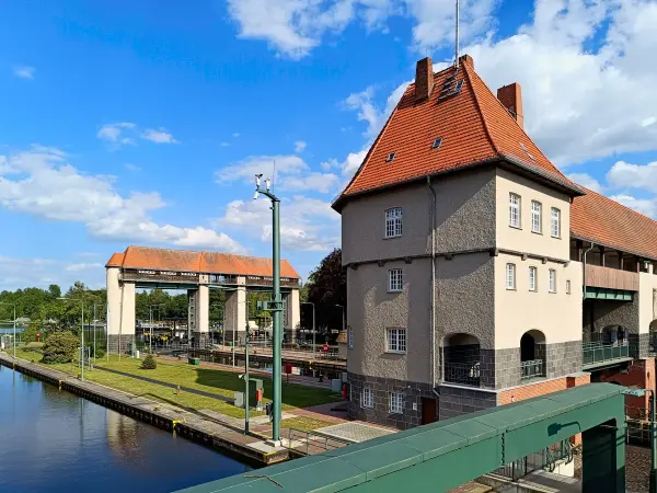 202505240-02 - Machnower Schleuse in Kleinmachnow, Brandenburg, Deutschland