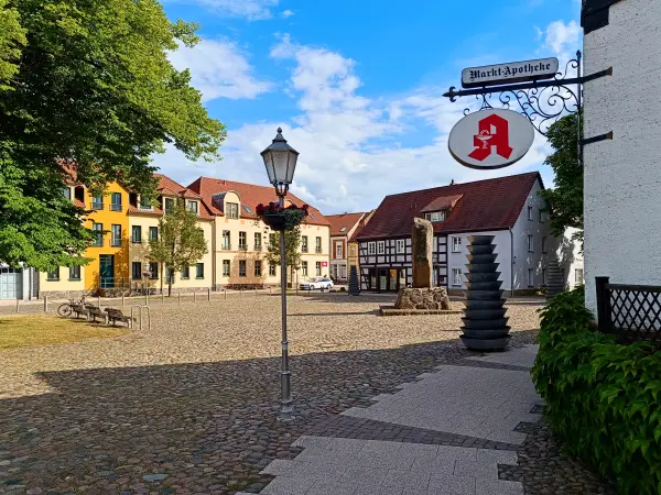 202606060-39 - Markt in Wesenberg, Mecklenburgische Seenplatte, Mecklenburg-Vorpommern, Deutschland