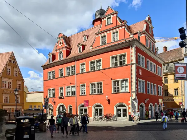 202308090-23 - Marktschlösschen in Halle, Sachsen-Anhalt, Deutschland