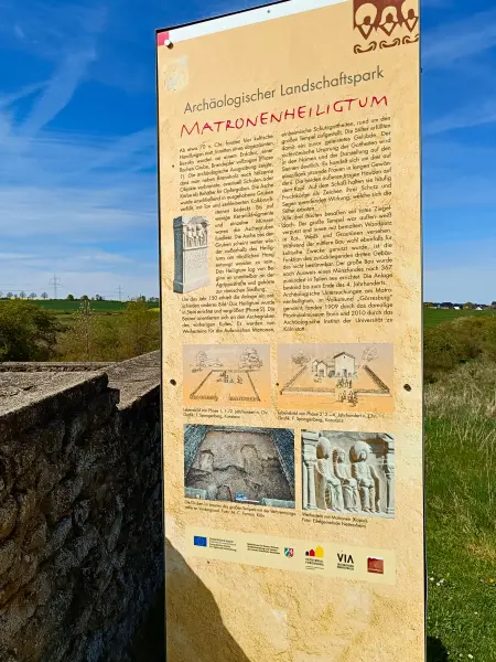 202604270-31 - Matronenheiligtum im Archäologischen Landschaftspark bei Nettersheim, Eifel, Nordrhein-Westfalen, Deutschland