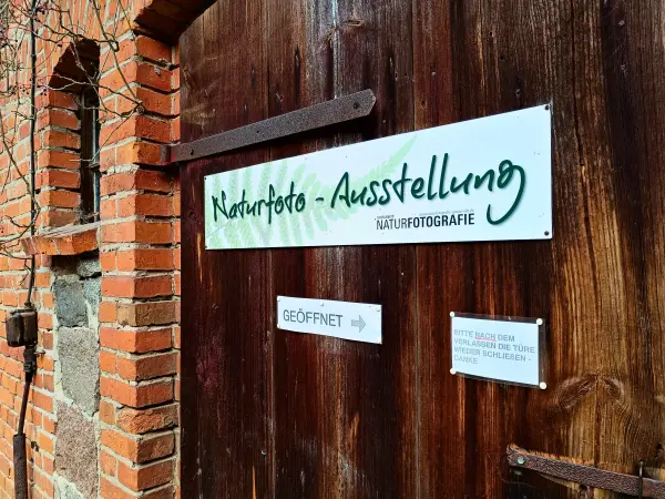 202511040-14 - Naturfoto-Ausstellung im Müritz-Nationalpark bei Serrahn, Mecklenburgische Seenplatte, Mecklenburg-Vorpommern, Deutschland