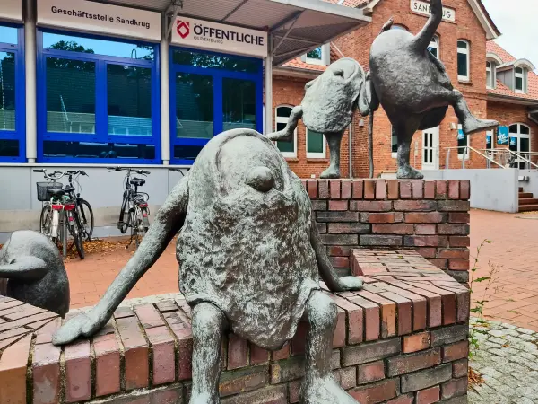 202308160-01 - Osenzwerge in Sandkrug, Oldenburger Land, Niedersachsen, Deutschland