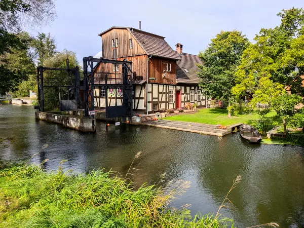 202310060-16 - Radduscher Buschmühle bei Kaupen, Spreewald, Brandenburg, Deutschand