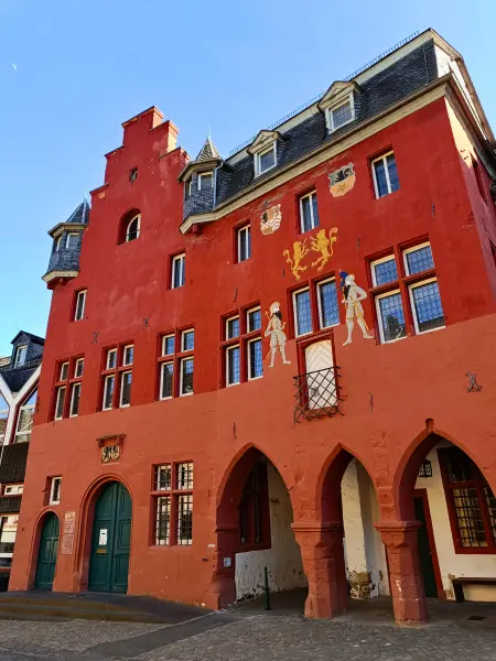 202604240-36 - Rathaus in Bad Münstereifel, Eifel, Nordrhein-Westfalen, Deutschland