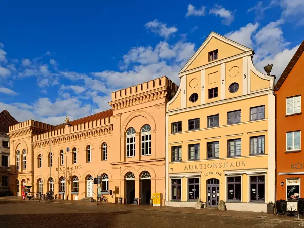 202507030-55 - Rathaus in Schwerin, Mecklenburgische Seenplatte, Mecklenburg-Vorpommern, Deutschland