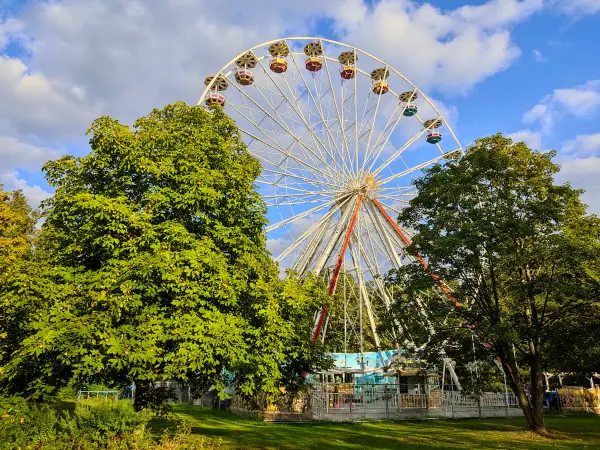 202309150-31 - Riesenrad am Senftenberger See bei Niemtsch, Lausitz, Brandenburg, Deutschland