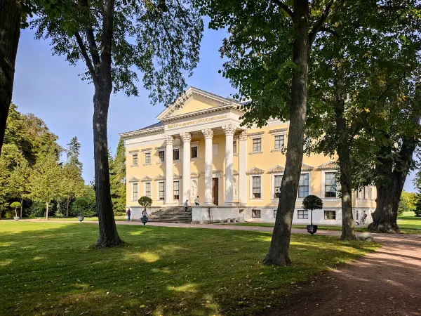 202310110-05 - Schloss Wörlitz im Wörlitzer Park bei Wörlitz, Anhalt-Dessau-Wittenberg, Sachen-Anhalt, Deutschland