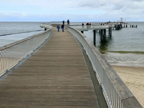 202310170-39 - Seebrücke in Koserow, Usedom, Mecklenburg-Vorpommern, Deutschland