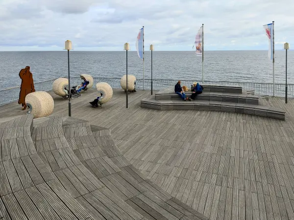 202310170-42 - Seebrücke in Koserow, Usedom, Mecklenburg-Vorpommern, Deutschland