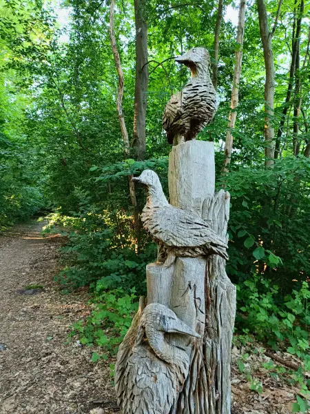202605270-53 - Skulpturenweg bei Dobbertin, Mecklenburgische Seenplatte, Mecklenburg-Vorpommern, Deutschland