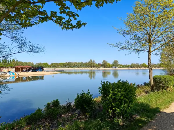 202604250-25 - Strandbad am Südsee bei Xanten, Niederrhein, Nordrhein-Westfalen, Deutschland